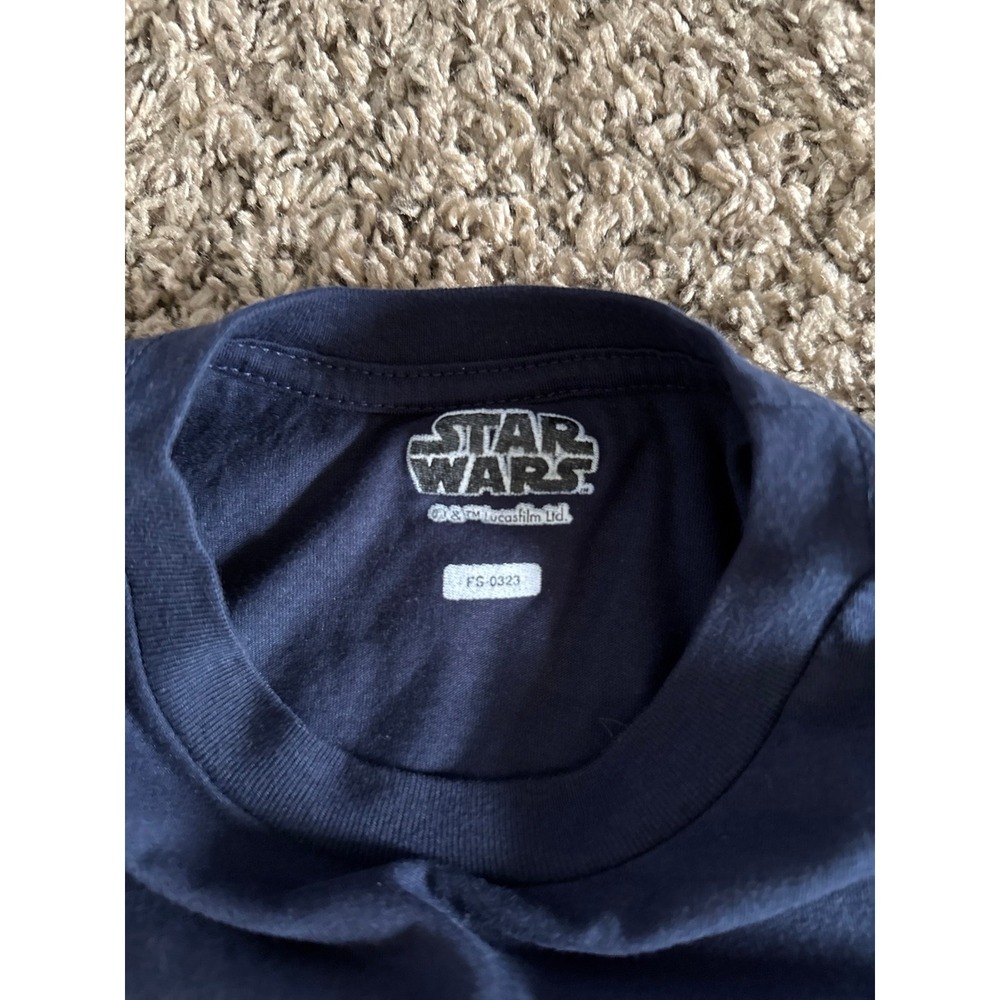 Star Wars Boys Navy Blue Stormtrooper Easter egg Short Sleeve Tee Size Medium 8 - Picture 3 of 4